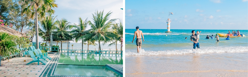 bãi biển coco beach