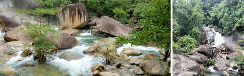 cảnh đẹp thác bà tánh linh