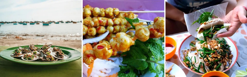 hải sản làng chài mũi né