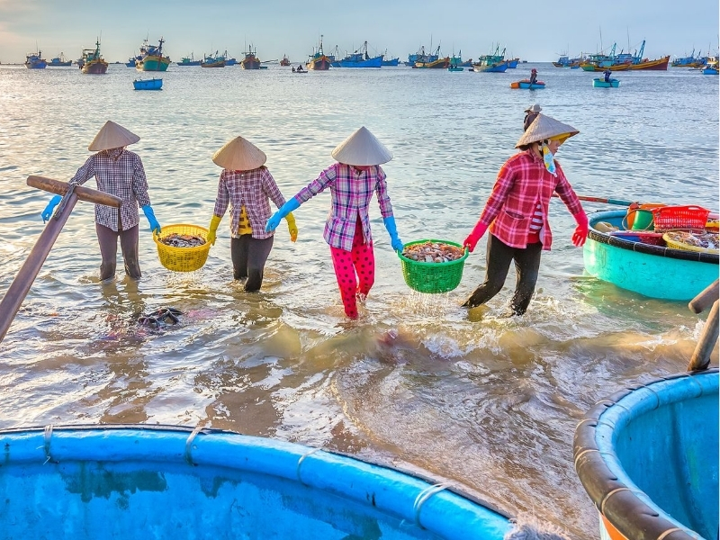 làng chài mũi né