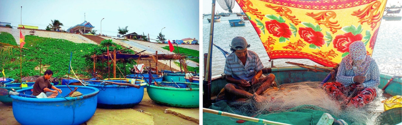 sinh hoạt làng chài mũi né