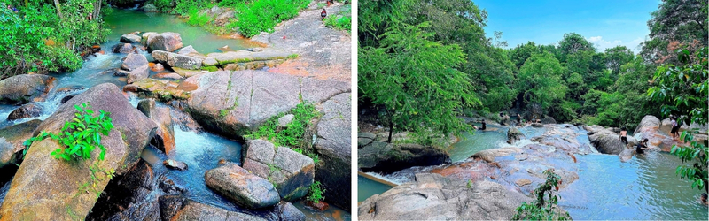 vẻ đẹp suối đá Vũng Tàu