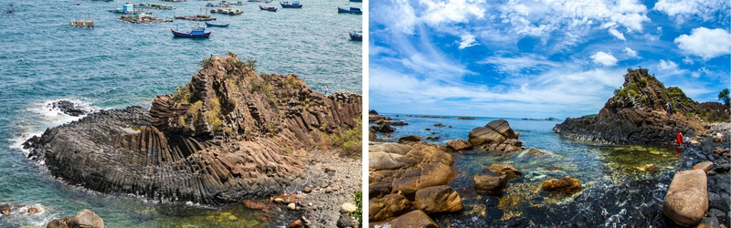 vẻ đẹp gành đá dĩa