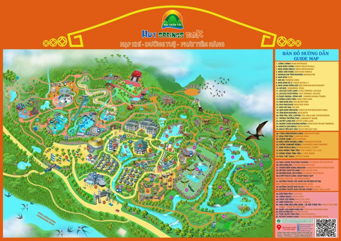 bản đồ núi thần tài