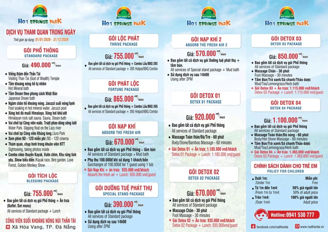 bảng giá núi thần tài